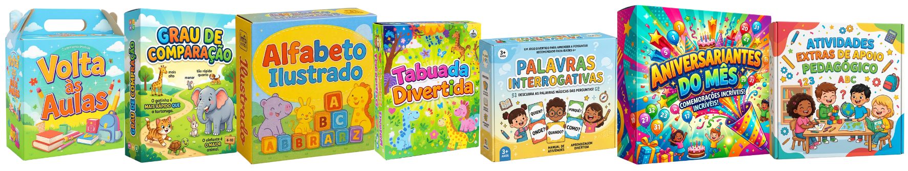 Os 7 bônus exclusivos do 1000 Atividades Inteligentes